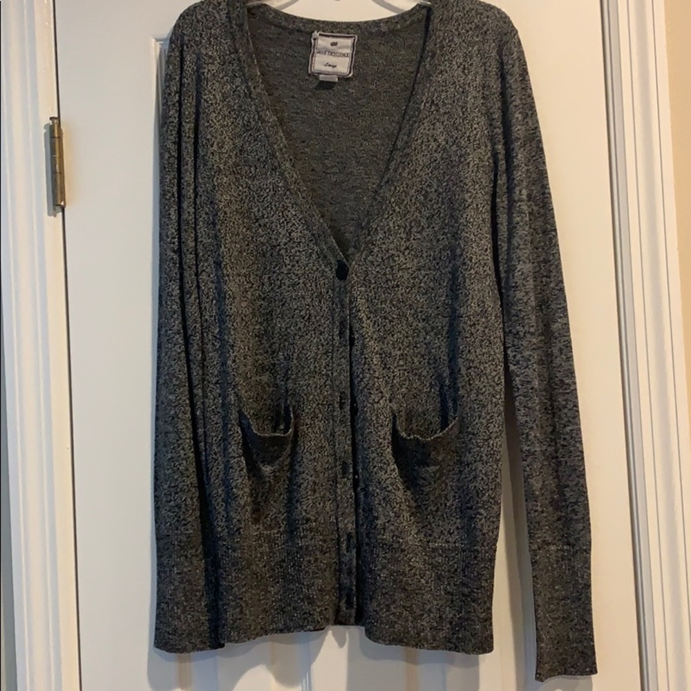Poof Excellence button cardigan.